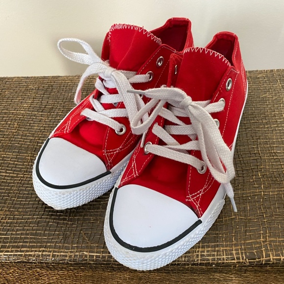 Red Airwalk Sneakers - Picture 2 of 6